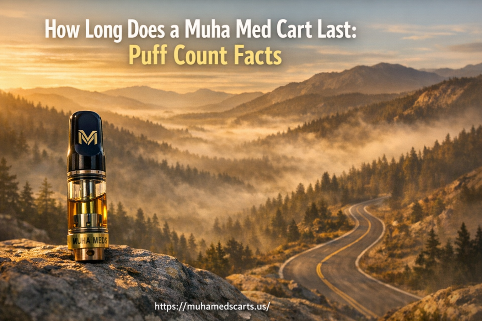 How long does a Muha Med cart last?