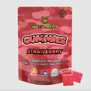 Strawberry Muha Meds Gummies