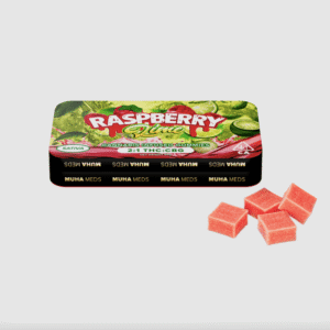 Raspberry Lime Muha Meds Gummies