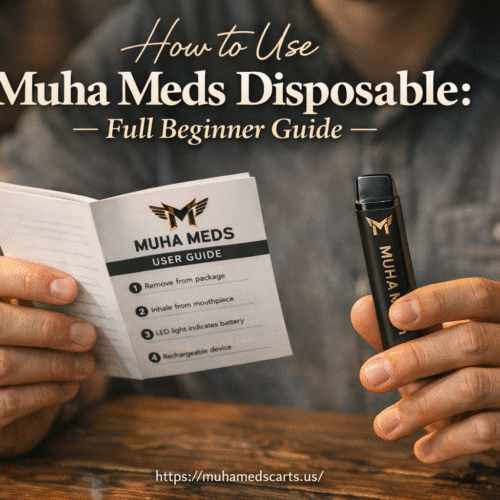 How to Use Muha Meds Disposable: Full Beginner Guide