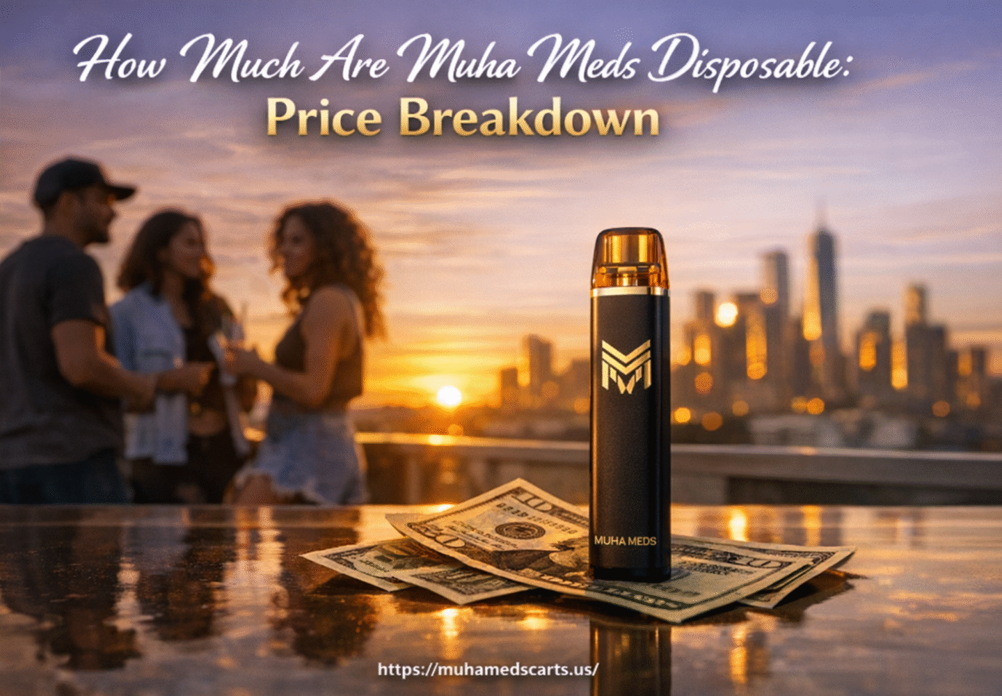 How much are Muha Meds disposable?