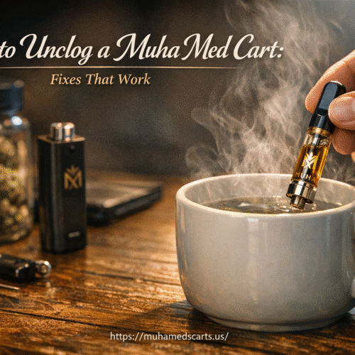How to Unclog a Muha Med Cart: Fixes That Work