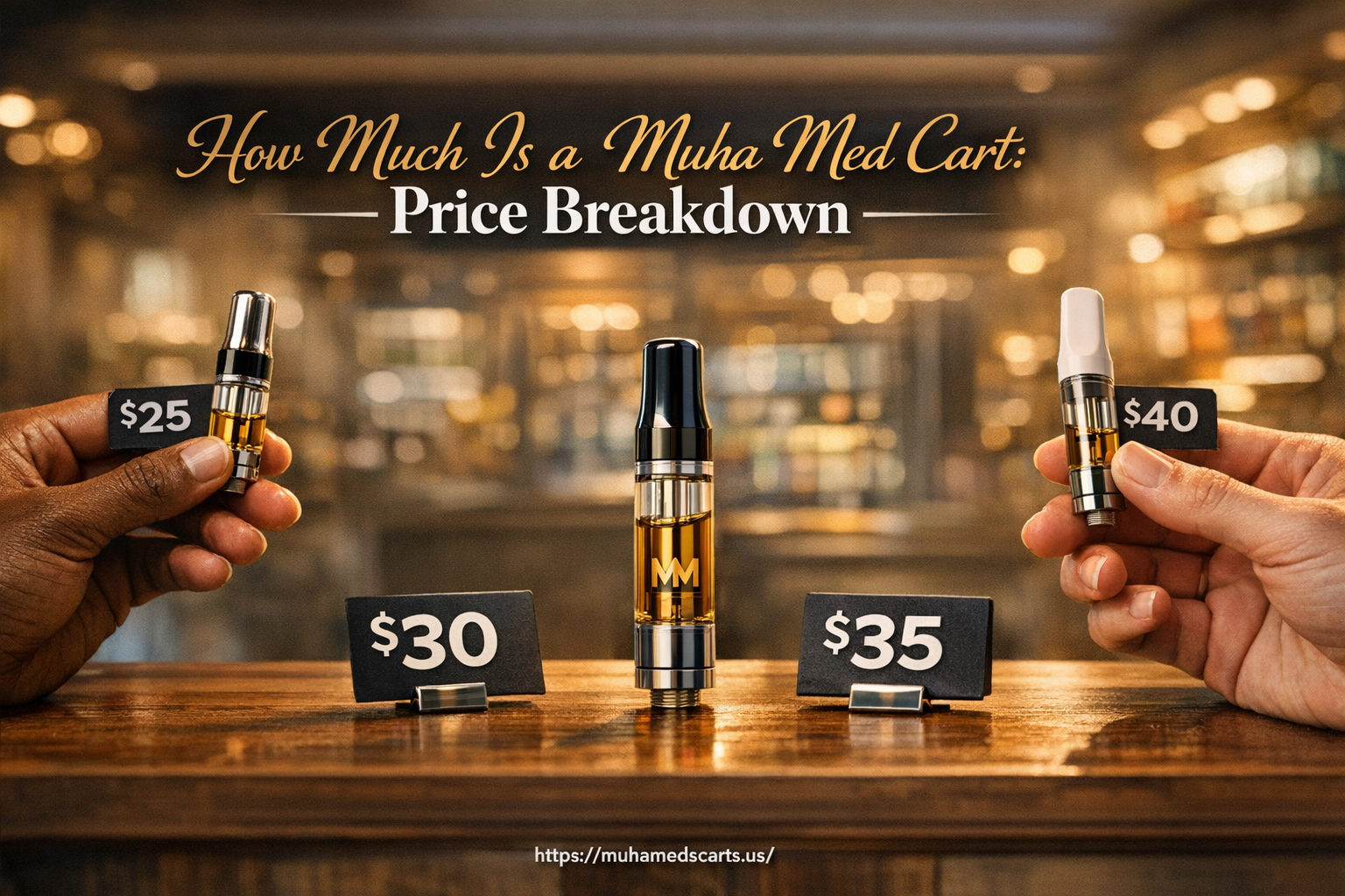 How much is a Muha Med cart?